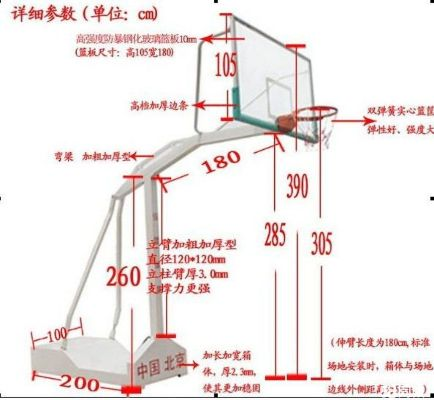 篮球架结构详解及选购指南-第3张图片-www.211178.com_果博福布斯