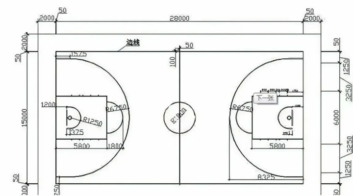 小学篮球架标准高度是多少？（全面介绍篮球场地尺寸和设备标准）-第2张图片-www.211178.com_果博福布斯