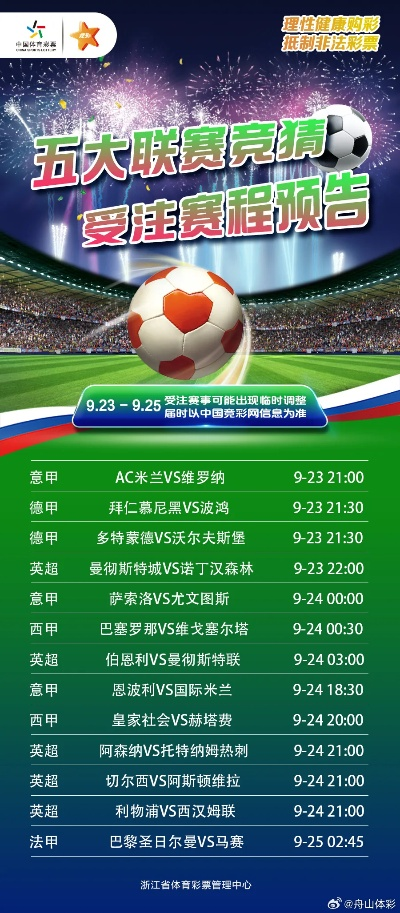 五大联赛今日赛程时间表格一览-第2张图片-www.211178.com_果博福布斯